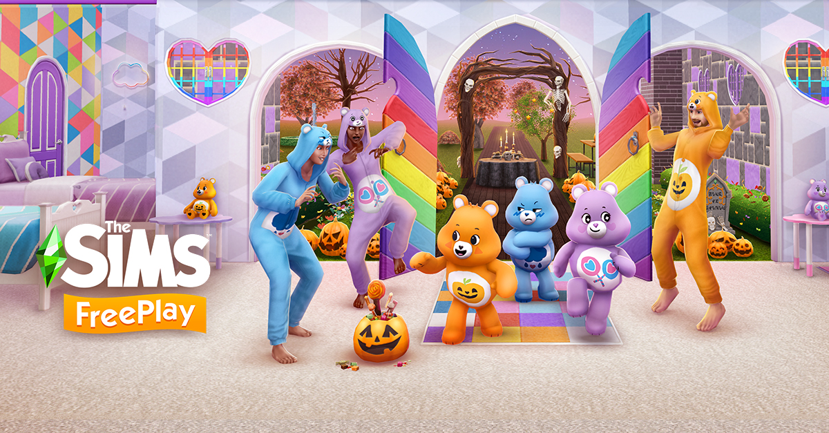 The Sims Freeplay CARE BEARS update