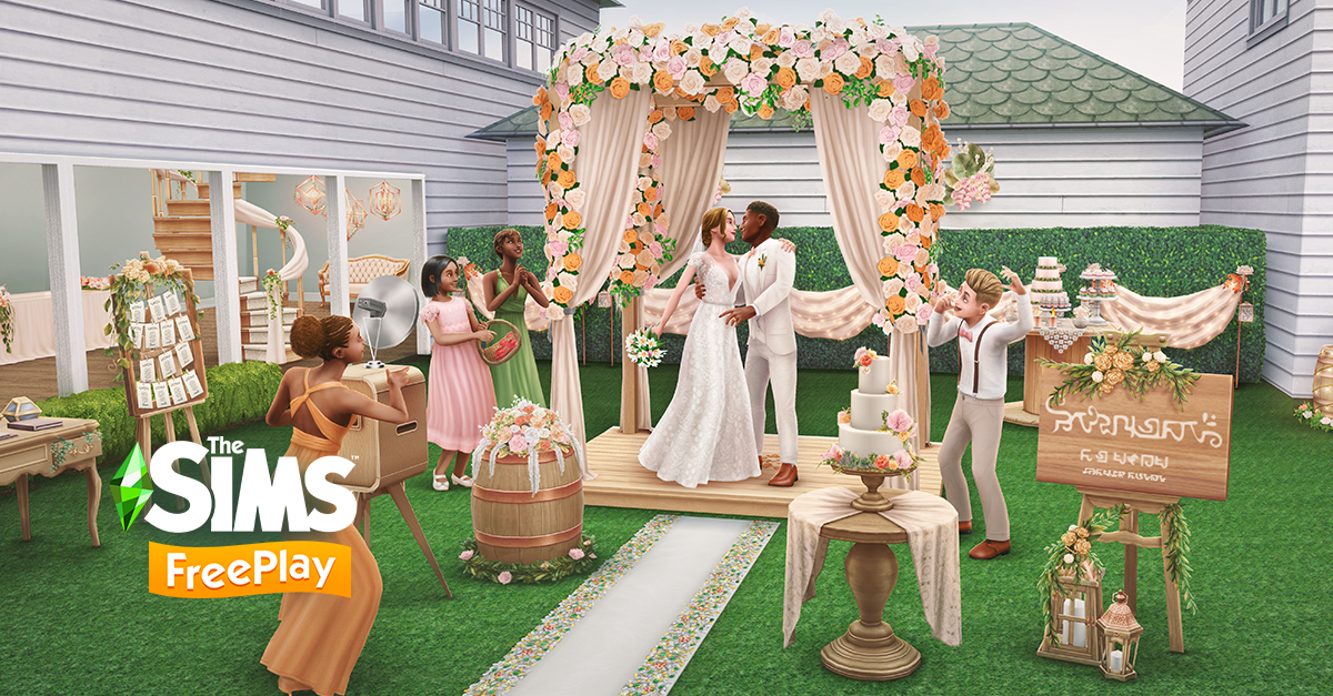 The Sims Freeplay, Wondrous Wedding Pack, Online Store Packs