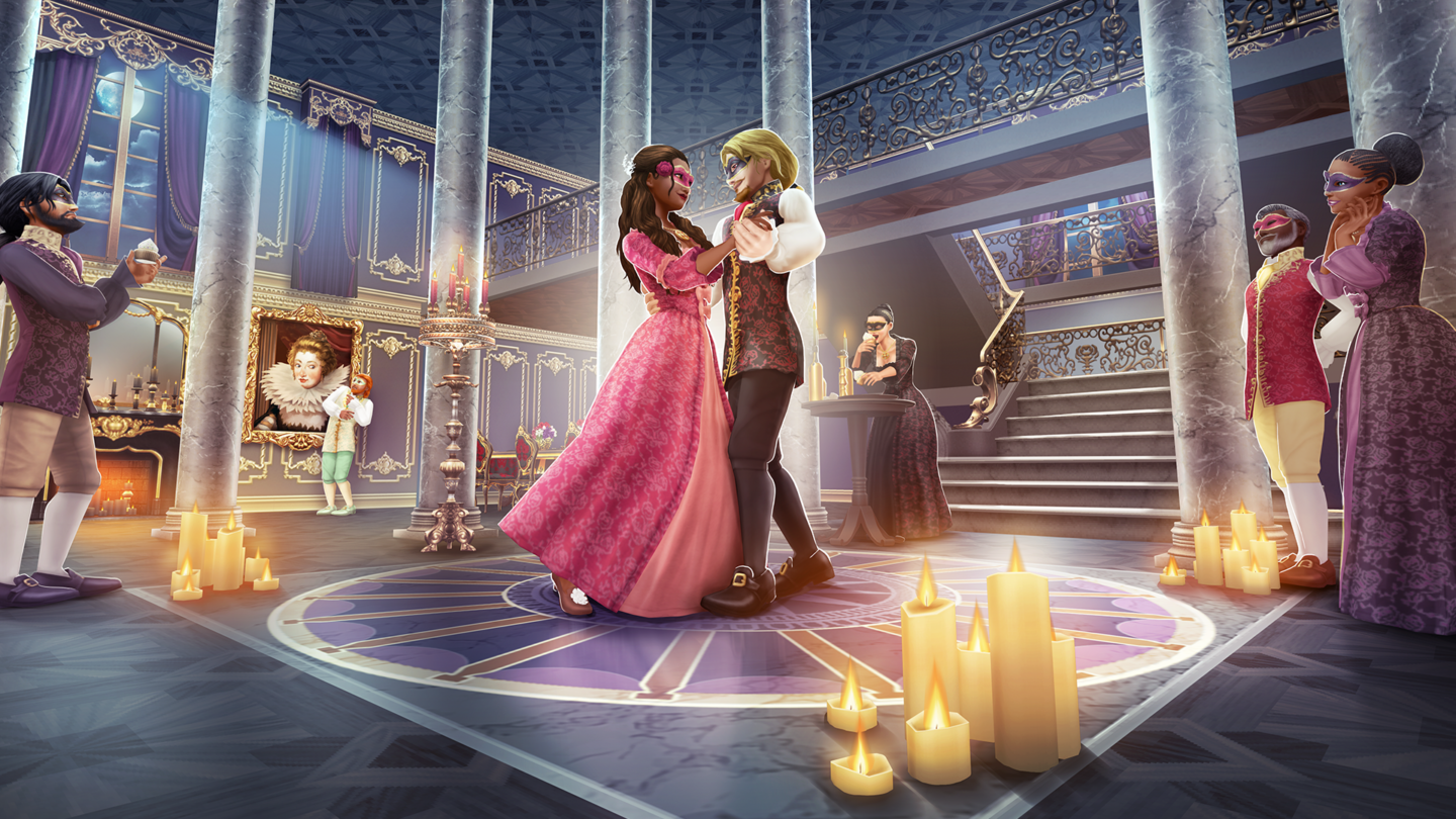 The Sims Freeplay Mysterious Masquerade Update