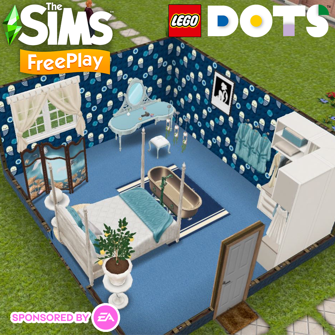 The Sims Freeplay x LEGO® DOTS are running another community challenge!