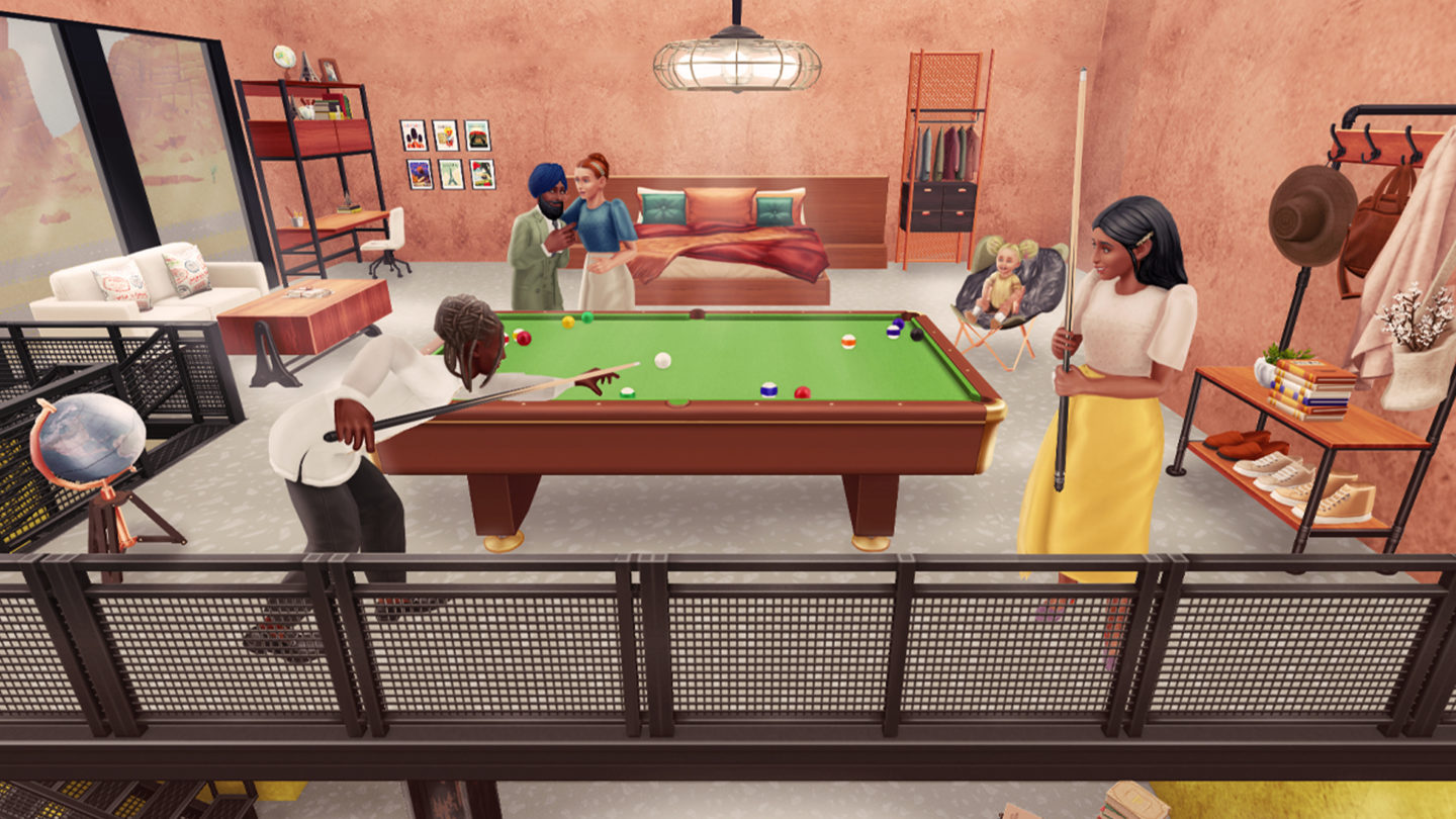 The Sims Freeplay Live Laugh Loft update [April-June 2023]