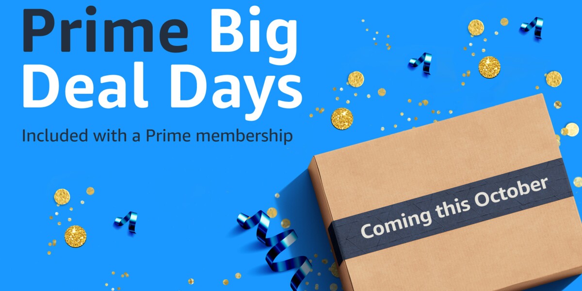 Amazon’s Prime Big Deal Days event is coming this October