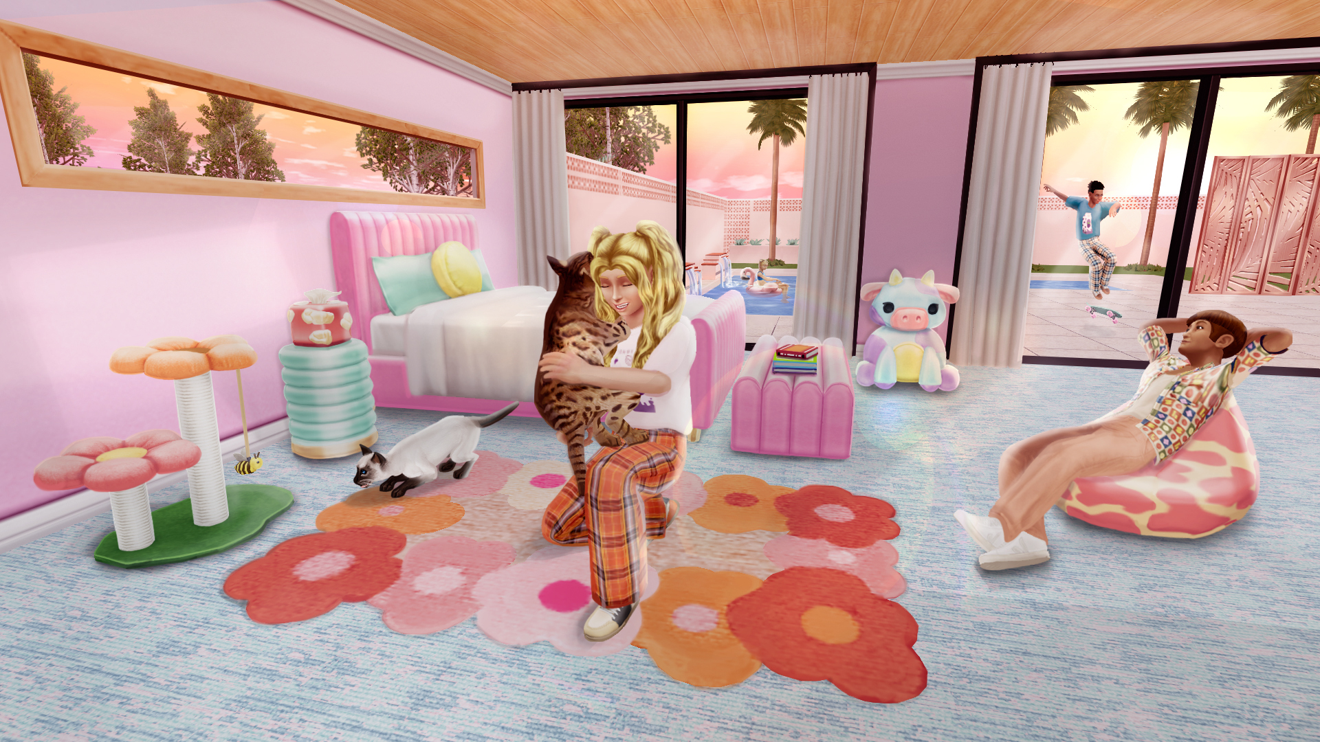 The Sims Freeplay Pretty Pastel Update